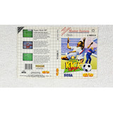 Encarte Super Kick Off Original Tectoy Master System Faço 52