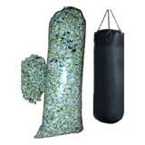 Enchimento Sacos Boxe Mma 70 Cm Raspa De Borracha Eva Moída