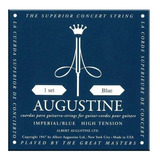 Encordoamento Augustine Imperial Blue Nylon Tensão Alta