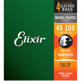 Encordoamento Baixo 4c Elixir Nanoweb 045-105