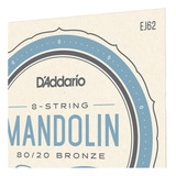 Encordoamento Bandolim .010 D'addario Bronze 80/20