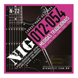 Encordoamento Corda Para Guitarra Nig 012