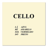Encordoamento Cordas M Calixto P/ Cello