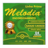 Encordoamento De Banjo Cavaco Melodia Tensão Média