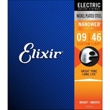 Encordoamento Elixir Nanoweb Guitarra 09 046