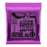 Encordoamento Ernie Ball 0.11 Power Slinky 7 Cordas 2620