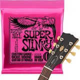 Encordoamento Ernie Ball 09 Guitarra Super Slink Original Nf