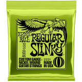 Encordoamento Ernie Ball Regular Slinky Guitarra