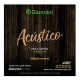Encordoamento Giannini Acústico Viola - Bronze 65/35 -gesval