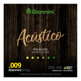 Encordoamento Giannini Acústico Violão .009 Bronze