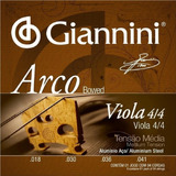 Encordoamento Giannini Arco Viola 4/4 Viola