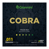 Encordoamento Giannini Cobra 011 P/ Violão