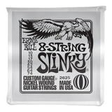 Encordoamento Guitarra Ernie Ball 8 String Slinky 2625