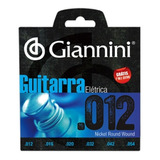 Encordoamento Guitarra Giannini 012 Geegst