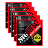 Encordoamento Guitarra Nig N-63 .009 - 042 Kit 10 Jogos