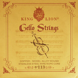 Encordoamento King Lion Para Violoncelo Cello 4/4