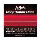 Encordoamento La Bella Baixo 5 Cordas Dtb Flat Std 45-128