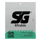Encordoamento Nylon P/ukulele Soprano Sg 0.026