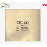 Encordoamento P/ Cello Artesanal Mauro Calixto 3/4