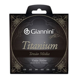 Encordoamento P/violão Nylon Giannini Titanium Tensão Média