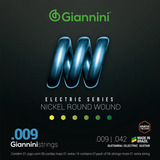 Encordoamento Para Guitarra Elétrica Giannini 009 Geegst.9