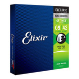 Encordoamento Para Guitarra Elixir 09 Super
