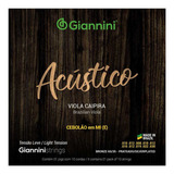 Encordoamento Para Viola Giannini Bronze 65/35 Gesval Mi