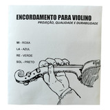Encordoamento Para Violino, Ótima Projeção E
