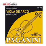 Encordoamento Profissional Viola Arco Paganini Perlon