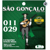Encordoamento São Gonçalo Para Cavaquinho Kit Com 3 Jogos 