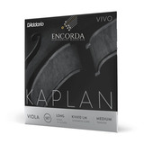 Encordoamento Viola D'addario Kaplan Vivo Kv410