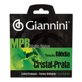 Encordoamento Violao Genws Serie Mpb Nylon Medio Giannini