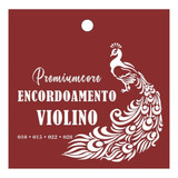Encordoamento Violino Jogo De Cordas Violino 4/4 E 3/4
