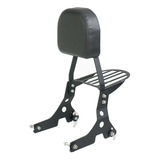 Encosto Garupa/sissybar Destacável Hd 883 Iron/xl1200+brinde