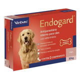 Endogard Vermífugo Para Cães 30kg C/