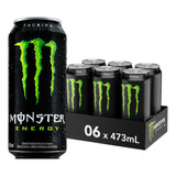 Energético Monster 473ml -  6 Unidades