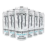 Energético Monster Energy Drink Ultra 473ml Kit Com 06 Unid