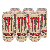 Energético Monster Pacific Punch Frutas Lata 473ml Pack 6 Un