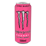 Energético Monster Ultra Rosa Importado Lata