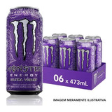 Energético Monster Ultra Violet Lata 473ml
