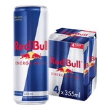 Energético Red Bull 355ml C/4 Un.