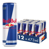 Energético Red Bull Latão 473ml Pack 12 Unid. Imediato
