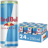 Energético Red Bull Sugar Free 250ml 24 Unidades