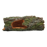 Enfeite De Resina Soma Tronco Tunel 03 (18,6 X 6,7 X 6,3 Cm)