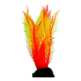 Enfeite De Silicone Soma Coral Xenia Vermelha 04