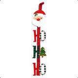 Enfeite Decoração Natal Faixa Hohoho Madeira Pendurar