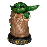 Enfeite Estatua Baby Yoda Star Wars