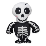 Enfeite Halloween Pelucia Boneco Esqueleto Decora