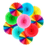 Enfeite Junino 10 Balão Fioratas Papel 50cm Decoração Festas