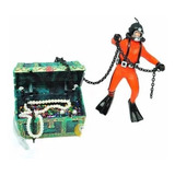 Enfeite Oxigenador Mergulhador Baú+ Compressor De